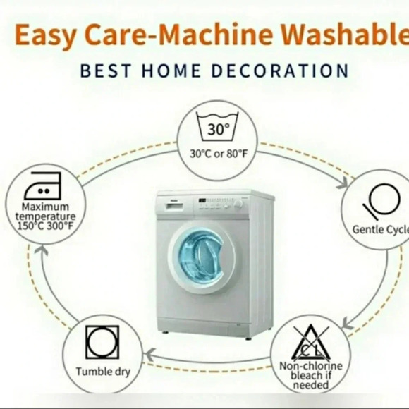 Christmas Holiday Floral Multicolor Red Accent Pillow Covers Set Of 2 - Picture 5 of 5